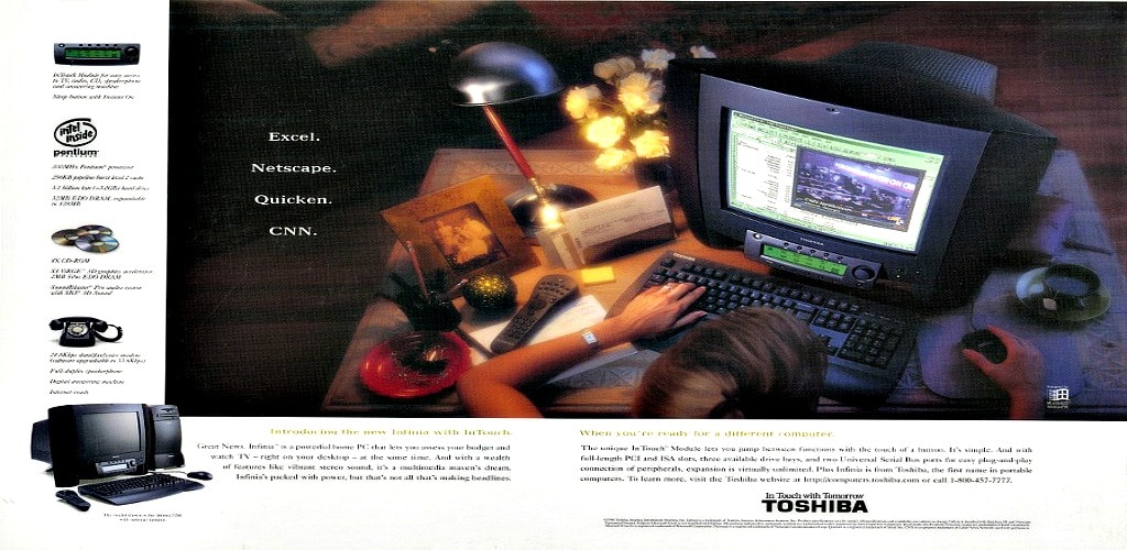 Toshiba Infinia Computers